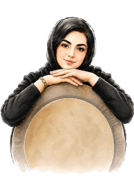 نوازنده ساز دف